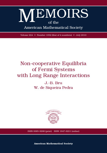 Non-cooperative equilibria of Fermi systems with long range interactions