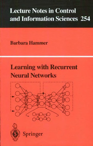 Learning with recurrent neural networks