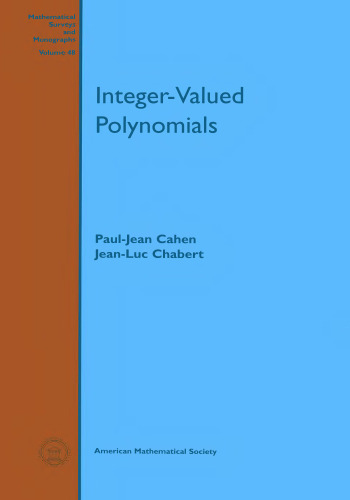 Integer-Valued Polynomials