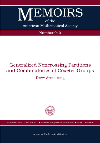 Generalized noncrossing partitions and combinatorics of Coxeter groups