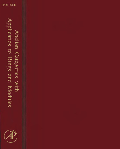 Abelian categories with applications to rings and modules