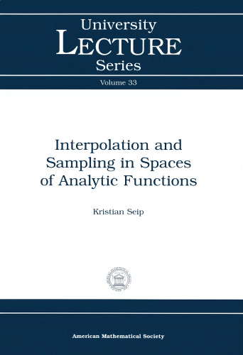 Interpolation and sampling in spaces of analytic functions