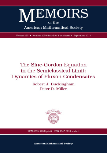 The sine-Gordon equation in the semiclassical limit: dynamics of fluxon condensates