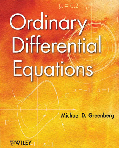 Ordinary differential equations