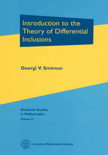 Introduction to the theory of differential inclusions