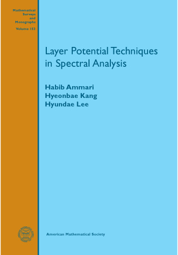 Layer potential techniques in spectral analysis