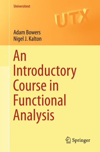 An introductory course in functional analysis