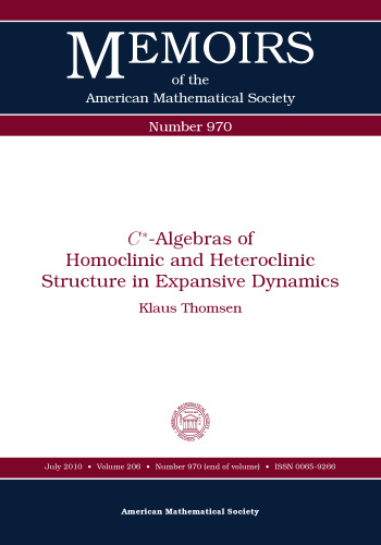C*-Algebras of Homoclinic and Heteroclinic Structure in Expensive Dynamics