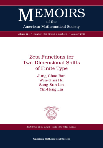 Zeta functions for two-dimensional shifts of finite type
