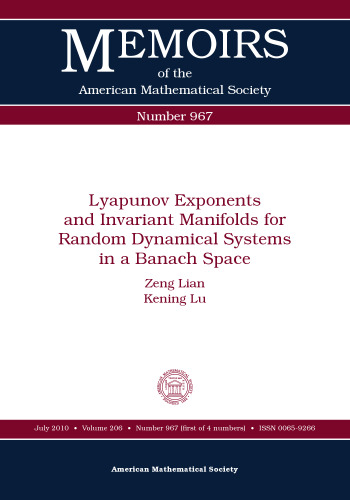Lyapunov exponents and invariant manifolds for random dynamical systems in a Banach space