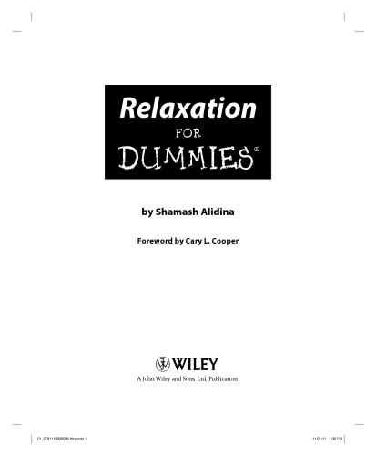 Relaxation For Dummies