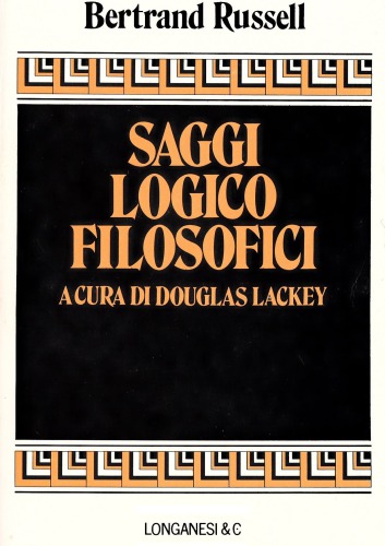 Saggi logico-filosofici