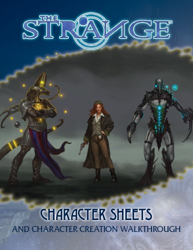 The Strange: Character Sheets