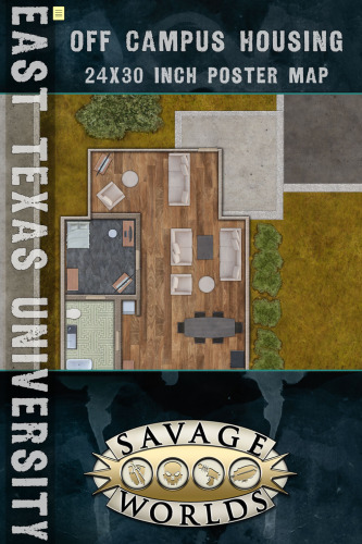 Savage Worlds: East Texas University Maps: Off-Campus Housing