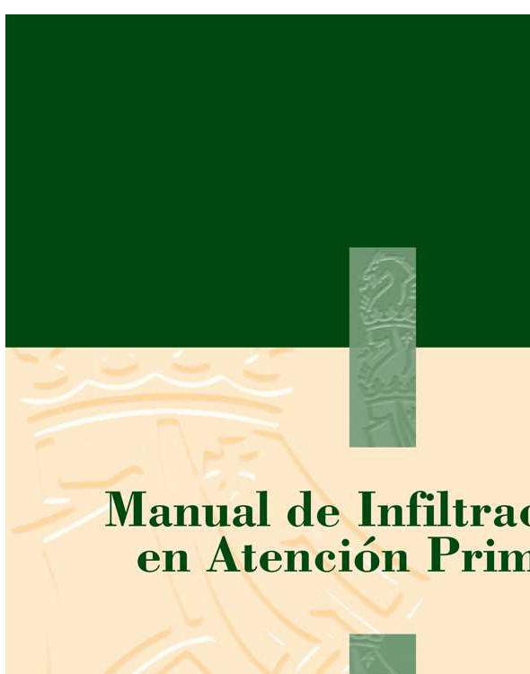 Manual de infiltraciones en atención primaria