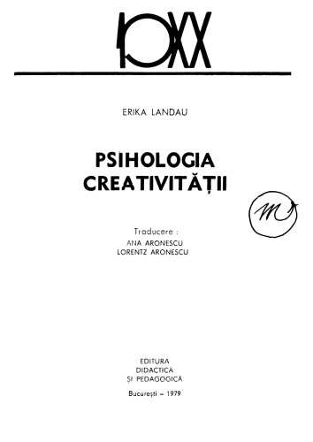 Psihologia creativitatii