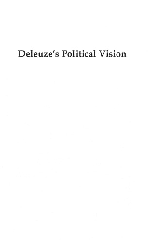 Deleuze's Political Vision