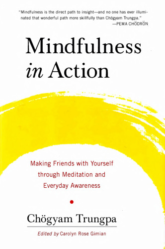 Mindfulness in Action: Making Friends with Yourself through Meditation and Everyday Awareness