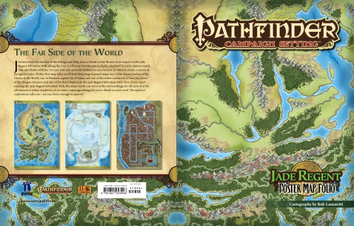 Pathfinder Campaign Setting: Jade Regent Poster Map Folio