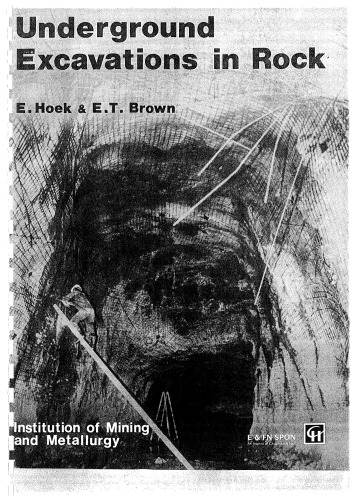 Underground Excavations in Rock