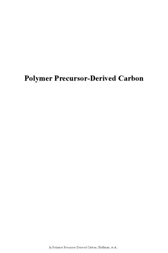Polymer precursor-derived carbon