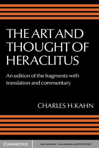 The Art and Thought of Heraclitus