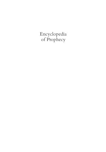 Encyclopedia of prophecy