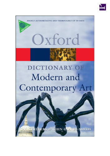A dictionary of modern and contemporary art
