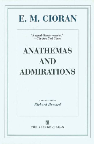 Anathemas and admirations