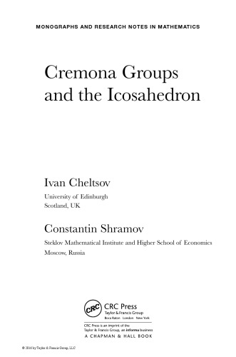 Cremona groups and the icosahedron