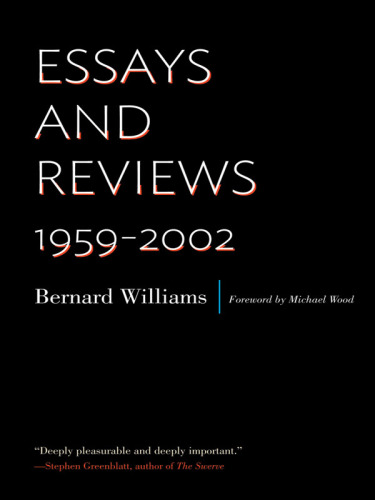 Essays and reviews, 1959-2002