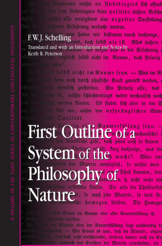 First outline of a system of the philosophy of nature