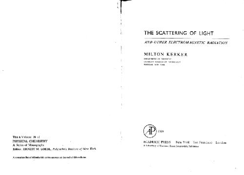 The scattering of light