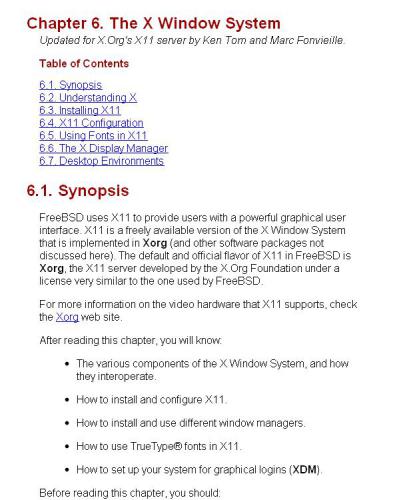 The FreeBSD Handbook