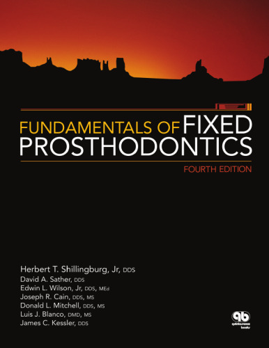 Fundamentals of fixed prosthodontics