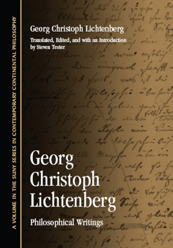 Georg Christoph Lichtenberg: Philosophical Writings