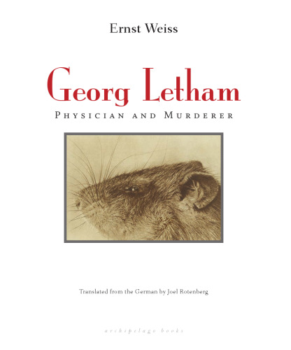Georg Letham : physician and murderer