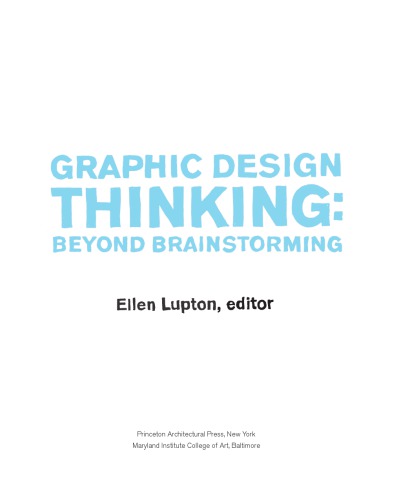 Graphic Design Thinking