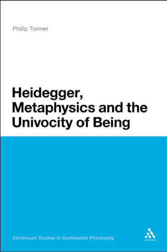 Heidegger, metaphysics and the univocity of being