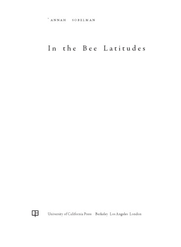 In the bee latitudes