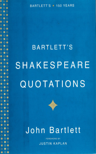 Bartlett's Shakespeare quotations