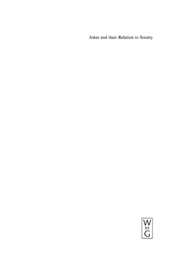 Jokes and their relation to society