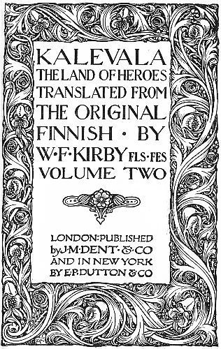 Kalevala, Volume II