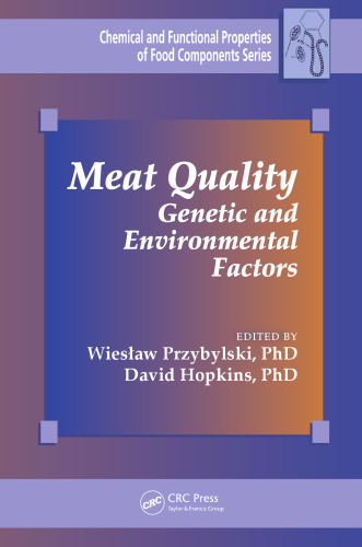 Meat quality : genetic and environmental factors