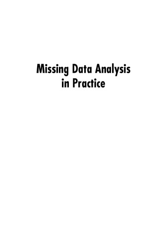 Missing data analysis in practice