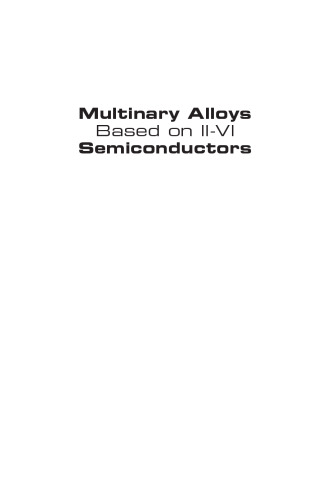 Multinary alloys based on II-VI semiconductors