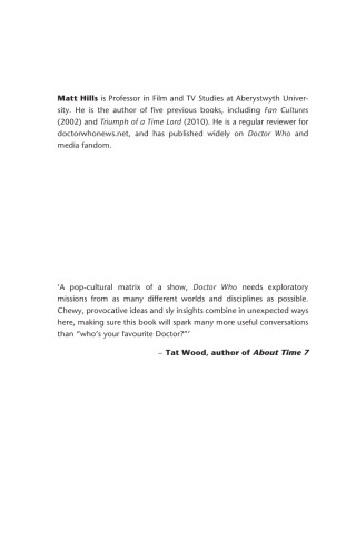 New dimensions of Doctor Who : adventures in space, time and television