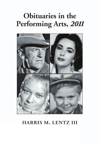Obituuaries in the performing arts, 2011