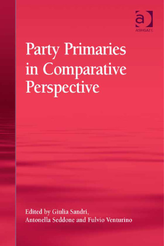 Party Primaries in Comparative Perspective