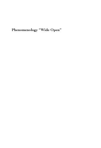 Phenomenology 